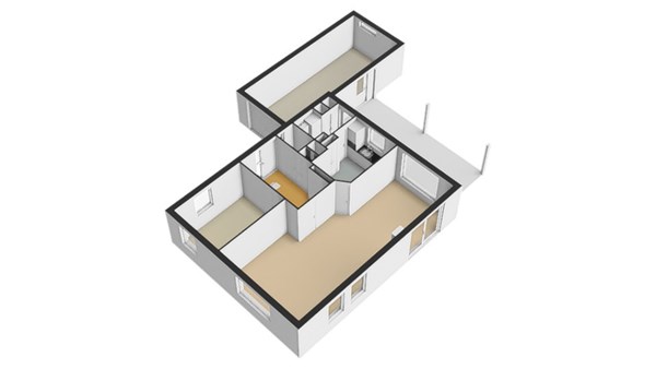 Floorplan - Oldambt 10, 8302 JG Emmeloord